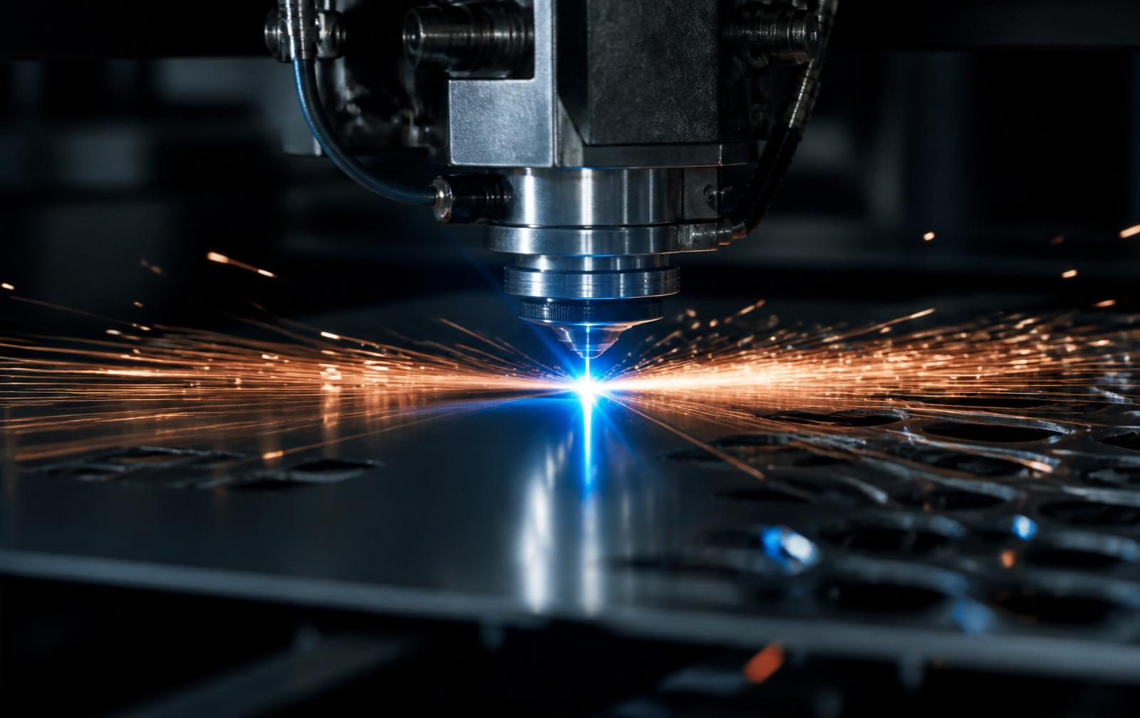 Fiber laser cutting stainless steel